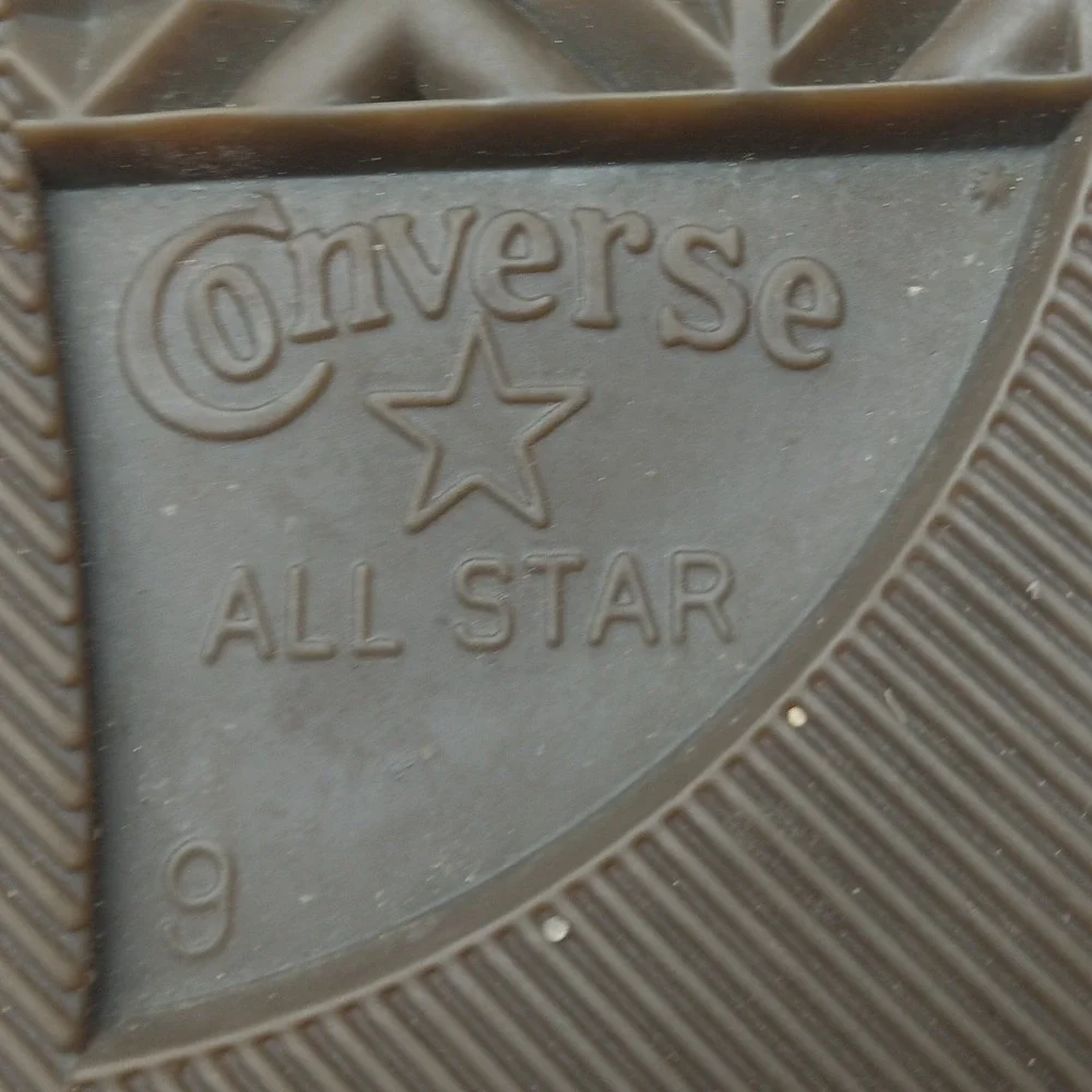 Brain Dead x Converse One Star Low Top Sneakers Black White Unisex / Size‎ 9 - Picture 9 of 10